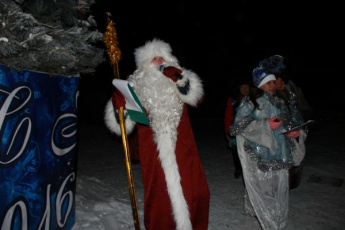 Новогодняя ночь 2016 в п. Чульман